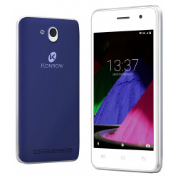 Konrow Start - Android 6.0 Smartphone - 4'' Screen - 8GB - Dual Sim - Blue