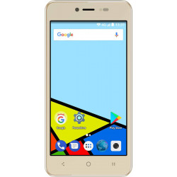 Konrow Easy Feel - Android Smartphone - 4G - 5'' Screen - Dual Sim - 16GB, 1GB RAM - Gold