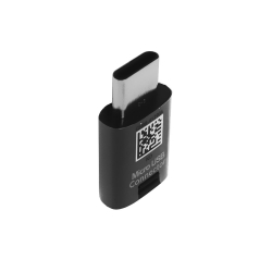 Samsung GH98-41290A - Micro USB to USB Type-C Adapter - Black (Bulk)