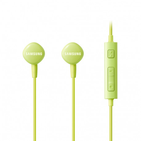 Samsung EO-HS1303BE - Écouteurs Intra-Auriculaire - Prise Jack 3.5 - Télécommande - Vert (Emballage Originale)
