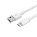 USB Type C Data Cable - 1m, 8mm long tip - White (Bulk)