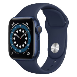 Apple Watch Series 6 Blue (40mm, Sport Band GPS) Blue Strap