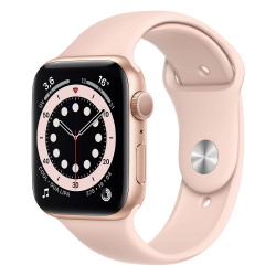 Apple Watch Series 6 (44mm, Sport Band GPS) Pink Strap