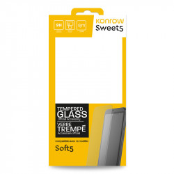 Tempered Glass For Konrow Sweet 5 (Compatible Soft5 - 9H, 0.33mm )
