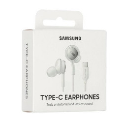 Samsung EO-IC100BWE - AKG In-Ear Earphone - Type C Connector, White, Remote Control (Original Packaging)