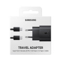 Samsung EP-TA800XBEGWW - Mains Charger, 25W USB Type C Fast Charge Adapter & USB Type C Cable - Black (Original Packaging)
