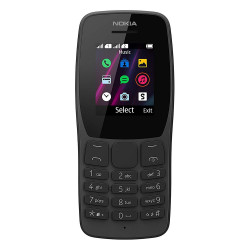 Nokia 110 (Dual Sim - 1.77" - 4 MB) Black