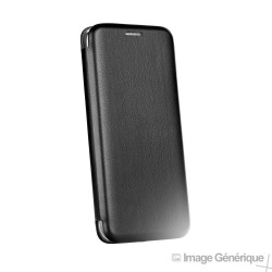 iPhone 13 Pro Leatherette Flip Case - Black (Bulk)