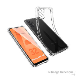 Silicone Case For Samsung Galaxy A32 4G ( 0.5mm , Transparent) In Bulk