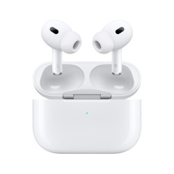 Apple AirPods Pro 2nd Generation Wireless Headphones (Bluetooth) - Wireless Charging Case - White