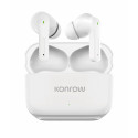 Konrow KTWSBT - Bluetooth Headphones (10m, White, Version 5.2) - Original Packaging