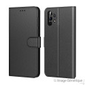 Faux Leather Flip Case for Samsung Galaxy A34 5G - Black (Bulk)
