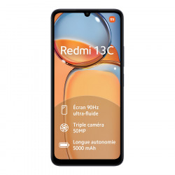 Xiaomi Redmi 13C NFC (Double Sim - 6.74'' - 128 Go, 6 Go RAM) Noir