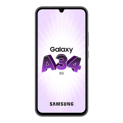 Samsung A346B/DSN Galaxy A34 5G (Dual Sim - 6.6", 128 GB, 6 GB RAM) Graphite