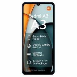 Xiaomi Redmi A3 (6.71" - 128 Go, 4 Go RAM) Bleu