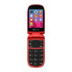 Blackview N2000 (Clapet - Ecran 2.8'') Rouge