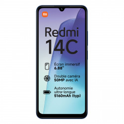 Xiaomi Redmi 14C (6.88'' - 128 Go, 6 Go RAM) Bleu