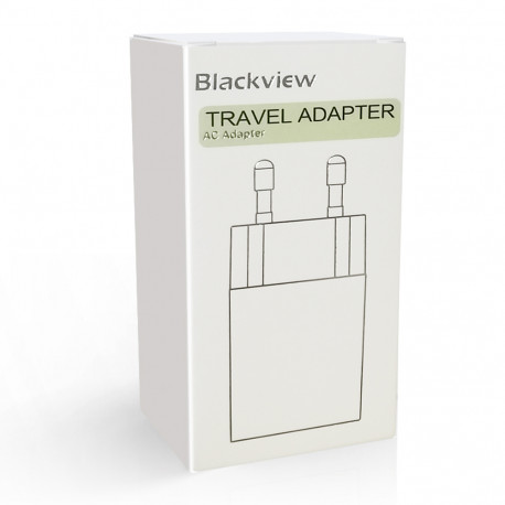 Blackview - Adaptateur Secteur USB Type-A (Charge rapide 5W) - Blanc - Emballage Original