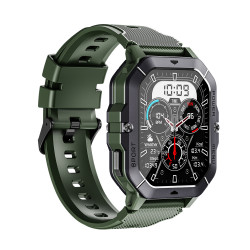 Oukitel BT101 (Smartwatch robusto - 2,02'' - Risponde alle chiamate) Nero